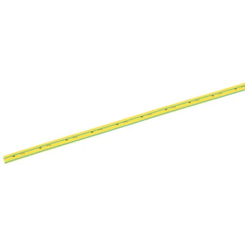 Трубка термоусадочная ТТУ нг-LS 20/10 желт./зел. 1м IEK UDRS-D20-1-K52