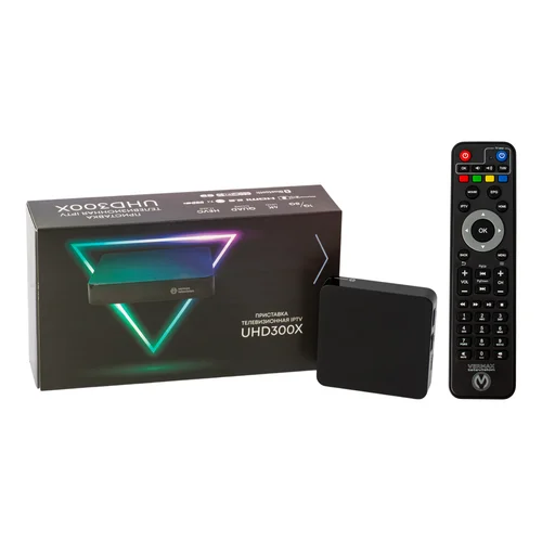 Приставка телевизионная 4K IPTV Vermax UHD300X Смотрешка