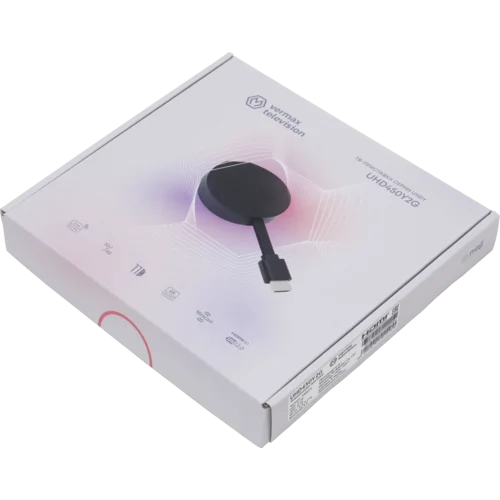 Приставка телевизионная HDMI-Dongle 4K IPTV Vermax UHD450Y2G Приставка телевизионная HDMI-Dongle 4K IPTV Vermax UHD450Y2G