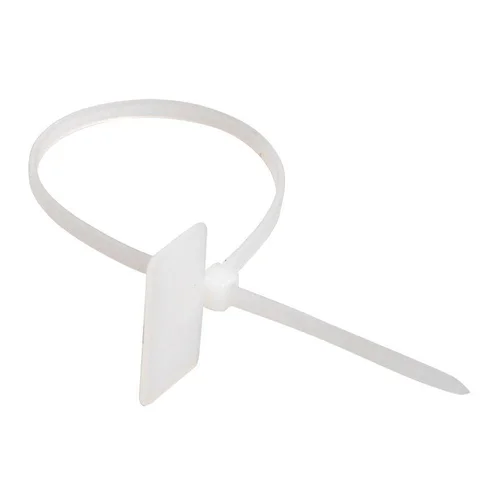 Хомут кабельный ХП1 3х200 бел. с таб. 25х15 (уп.100шт) IEK UHH61-3-200-100