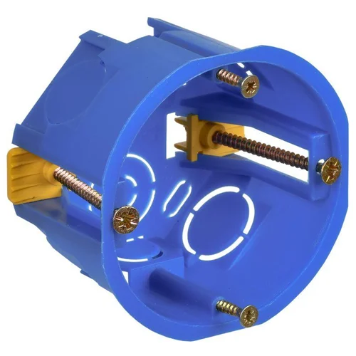 Коробка установочная С3 d68х45 для полых стен (с саморезами и пластик. лапками) IEK UKG10-068-045-00 Коробка установочная С3 d68х45 для полых стен (с саморезами и пластик. лапками) IEK UKG10-068-045-00