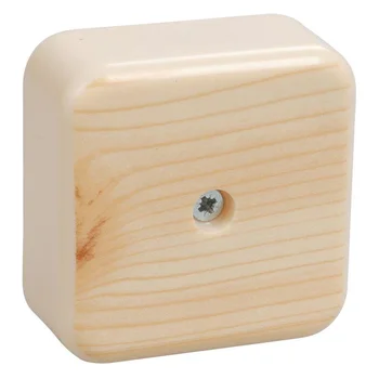 Коробка распаячная ОП 50х50х20 IP20 КМ41206-04 (4 клем. 3кв.мм) сосна IEK UKO10-050-050-020-K34 Коробка распаячная ОП 50х50х20 IP20 КМ41206-04 (4 клем. 3кв.мм) сосна IEK UKO10-050-050-020-K34