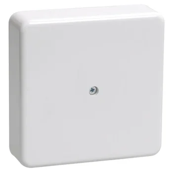 Коробка распаячная ОП 75х75х20 IP20 КМ41212-01 (6 клем. 6кв.мм) бел. IEK UKO10-075-075-020-K01 Коробка распаячная ОП 75х75х20 IP20 КМ41212-01 (6 клем. 6кв.мм) бел. IEK UKO10-075-075-020-K01