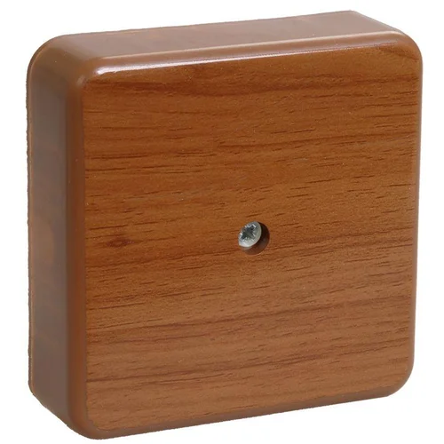 Коробка распаячная ОП 75х75х20 IP20 КМ41212-05 (6 клем. 6кв.мм) дуб IEK UKO10-075-075-020-K24