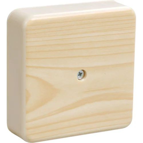 Коробка распаячная ОП 75х75х20 IP20 КМ41212-04 (6 клем. 6кв.мм) сосна IEK UKO10-075-075-020-K34 Коробка распаячная ОП 75х75х20 IP20 КМ41212-04 (6 клем. 6кв.мм) сосна IEK UKO10-075-075-020-K34