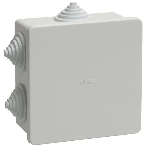 Коробка распаячная ОП 85х85х40 IP44 KM41235 (6 каб.ввод.) IEK UKO11-085-085-040-K41-44 Коробка распаячная ОП 85х85х40 IP44 KM41235 (6 каб.ввод.) IEK UKO11-085-085-040-K41-44