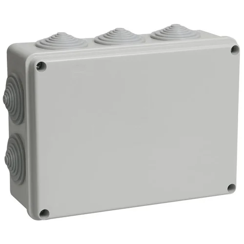 Коробка распаячная ОП 190х140х70 IP44 КМ41243 RAL7035 IEK UKO11-190-140-070-K41-44