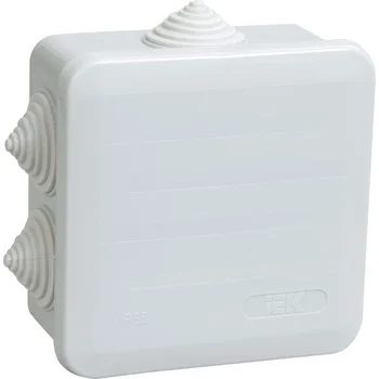 Коробка распаячная ОП 100х100х50 IP44 КМ41255 IEK UKOZ11-100-100-050-K41-44 Коробка распаячная ОП 100х100х50 IP44 КМ41255 IEK UKOZ11-100-100-050-K41-44
