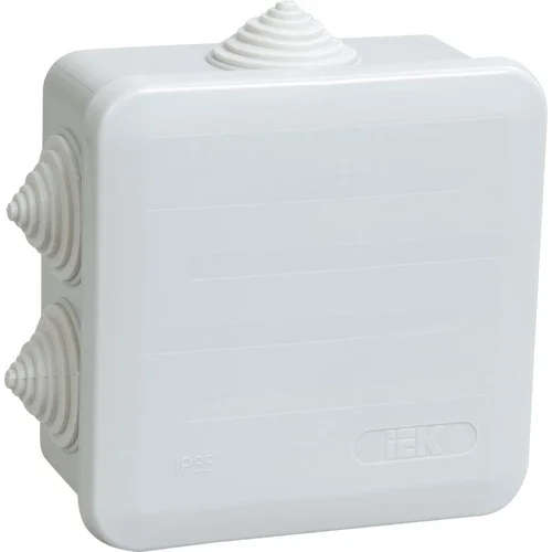 Коробка распаячная ОП 100х100х50 IP44 КМ41255 IEK UKOZ11-100-100-050-K41-44 Коробка распаячная ОП 100х100х50 IP44 КМ41255 IEK UKOZ11-100-100-050-K41-44