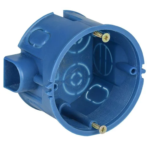 Коробка установочная С3 d68x45 для твердых стен (с саморезами и стык. узлами) IEK UKT10-068-045-000- Коробка установочная С3 d68x45 для твердых стен (с саморезами и стык. узлами) IEK UKT10-068-045-000-