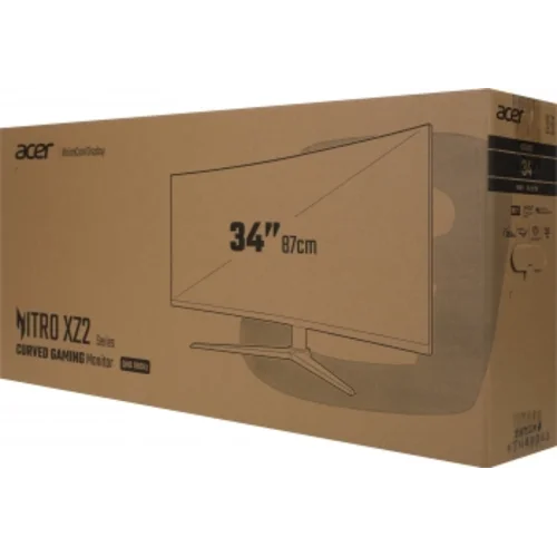Монитор Acer 34" Nitro XZ342CUV3bmiiphx черный VA LED 1ms 21:9 HDMI M/M матовая HAS 400cd 178гр/178г Монитор Acer 34" Nitro XZ342CUV3bmiiphx черный VA LED 1ms 21:9 HDMI M/M матовая HAS 400cd 178гр/178г