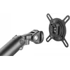 Кронштейн для мониторов Ultramounts UM713B черный 17"-32" макс.9кг крепление к столешнице поворот и
