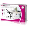 Кронштейн для мониторов Ultramounts UM713B черный 17"-32" макс.9кг крепление к столешнице поворот и