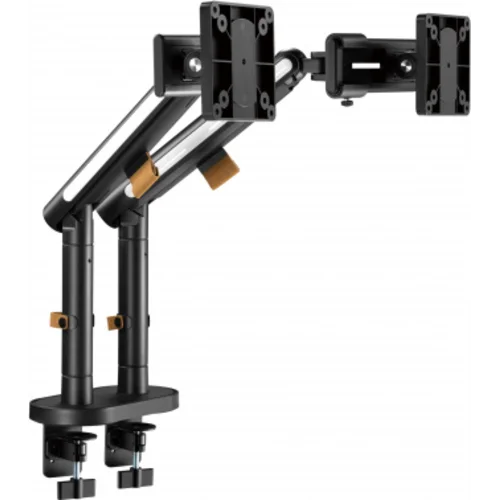 Кронштейн для мониторов Ultramounts UM727B черный 17"-32" макс.9кг крепление к столешнице поворот и