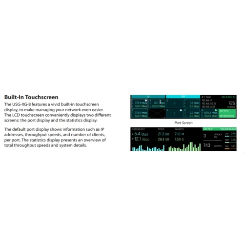 Межсетевой экран Ubiquiti UniFi Security Gateway XG-8