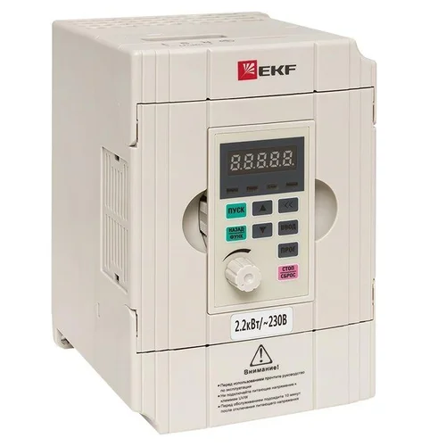 Преобразователь частоты 2.2/4кВт 3х400В VECTOR-100 PROxima EKF VT100-2R2-3B Преобразователь частоты 2.2/4кВт 3х400В VECTOR-100 PROxima EKF VT100-2R2-3B