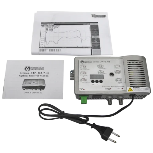 Приёмник оптический для сетей КТВ Vermax-LTP-112-7-IS