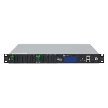 Оптический усилитель VERMAX для сетей КТВ, 1 вход, 4*20dBm выход, RT1, 1U