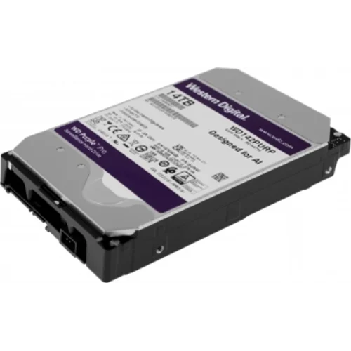 Жесткий диск WD SATA-III 14TB WD142PURP Surveillance Purple Pro (7200rpm) 512Mb 3.5"