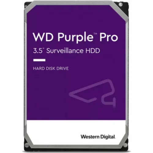 Жесткий диск WD SATA-III 8TB WD8001PURP Surveillance Purple Pro (7200rpm) 256Mb 3.5"