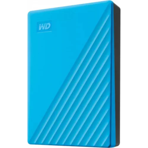 Жесткий диск WD USB 3.0 2Tb WDBYVG0020BBL-WESN My Passport 2.5" голубой
