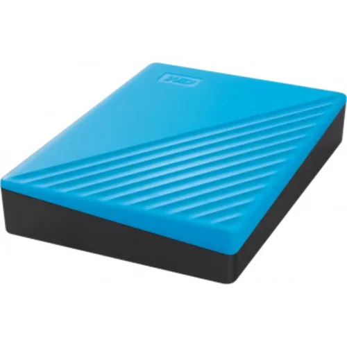 Жесткий диск WD USB 3.0 2Tb WDBYVG0020BBL-WESN My Passport 2.5" голубой