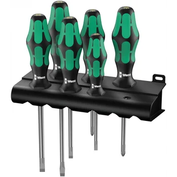 Набор отверток Kraftform Plus Lasertip, 334/6 Rack, подставка, 6 предметов WE-105650 Набор отверток Kraftform Plus Lasertip, 334/6 Rack, подставка, 6 предметов WE-105650