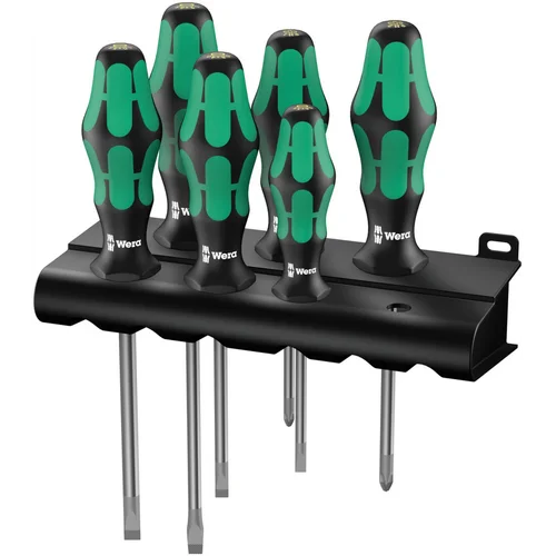 Набор отверток Kraftform Plus Lasertip, 334/6 Rack, подставка, 6 предметов WE-105650