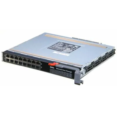 Модуль транзита Ethernet для Dell блейд систем M1000e, 16х 100/1000Base-T Модуль транзита Ethernet для Dell блейд систем M1000e, 16х 100/1000Base-T