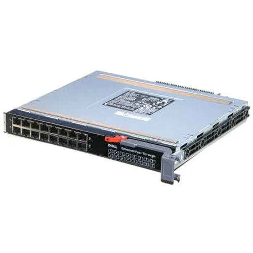 Модуль транзита Ethernet для Dell блейд систем M1000e, 16х 100/1000Base-T Модуль транзита Ethernet для Dell блейд систем M1000e, 16х 100/1000Base-T