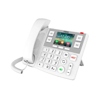IP-телефон Fanvil X305 (белый, 2 аккаунта, цветной ЖК экран, Wi-Fi, PoE) IP-телефон Fanvil X305 (белый, 2 аккаунта, цветной ЖК экран, Wi-Fi, PoE)