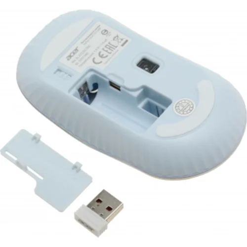 Клавиатура + мышь Acer OCC205 клав:белый/голубой мышь:белый/голубой USB беспроводная slim Multimedia Клавиатура + мышь Acer OCC205 клав:белый/голубой мышь:белый/голубой USB беспроводная slim Multimedia