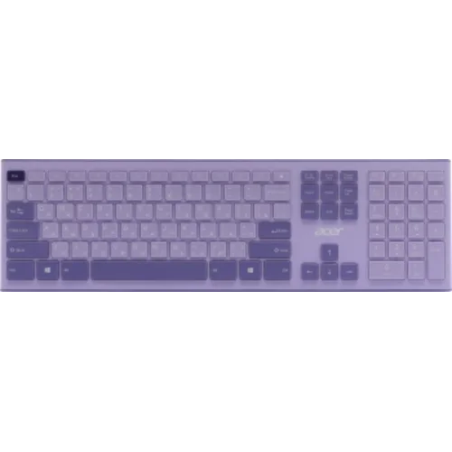 Клавиатура + мышь Acer OCC205 клав:фиолетовый мышь:фиолетовый USB беспроводная slim Multimedia Клавиатура + мышь Acer OCC205 клав:фиолетовый мышь:фиолетовый USB беспроводная slim Multimedia