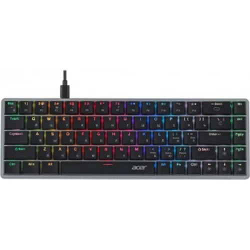 Клавиатура Acer OKW302 механическая серебристый USB for gamer LED (ZL.KBDCC.01C) Клавиатура Acer OKW302 механическая серебристый USB for gamer LED (ZL.KBDCC.01C)