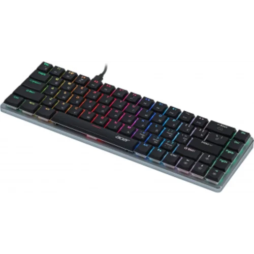 Клавиатура Acer OKW302 механическая серебристый USB for gamer LED (ZL.KBDCC.01C) Клавиатура Acer OKW302 механическая серебристый USB for gamer LED (ZL.KBDCC.01C)