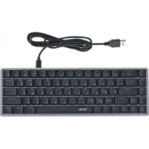 Клавиатура Acer OKW302 механическая серебристый USB for gamer LED (ZL.KBDCC.01C) Клавиатура Acer OKW302 механическая серебристый USB for gamer LED (ZL.KBDCC.01C)
