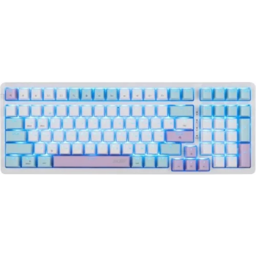 Клавиатура Acer OKW304 механическая белый USB Multimedia for gamer LED (ZL.KBDCC.01V) Клавиатура Acer OKW304 механическая белый USB Multimedia for gamer LED (ZL.KBDCC.01V)