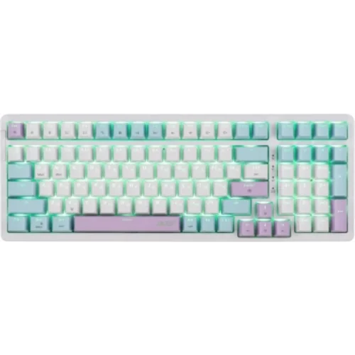 Клавиатура Acer OKW304 механическая белый USB Multimedia for gamer LED (ZL.KBDCC.01V) Клавиатура Acer OKW304 механическая белый USB Multimedia for gamer LED (ZL.KBDCC.01V)
