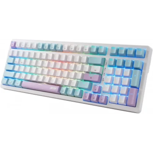 Клавиатура Acer OKW304 механическая белый USB Multimedia for gamer LED (ZL.KBDCC.01V) Клавиатура Acer OKW304 механическая белый USB Multimedia for gamer LED (ZL.KBDCC.01V)