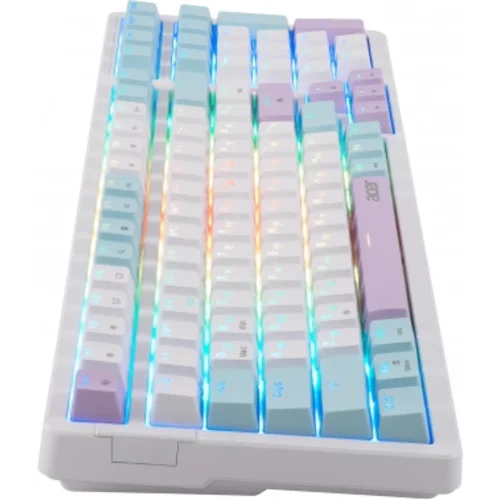 Клавиатура Acer OKW304 механическая белый USB Multimedia for gamer LED (ZL.KBDCC.01V) Клавиатура Acer OKW304 механическая белый USB Multimedia for gamer LED (ZL.KBDCC.01V)