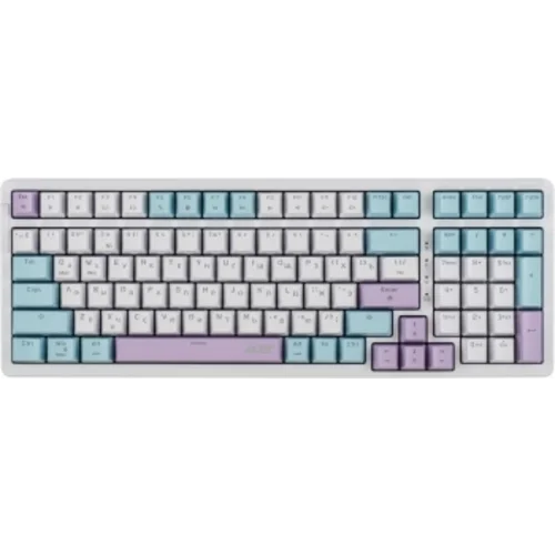 Клавиатура Acer OKW304 механическая белый USB Multimedia for gamer LED (ZL.KBDCC.01V) Клавиатура Acer OKW304 механическая белый USB Multimedia for gamer LED (ZL.KBDCC.01V)