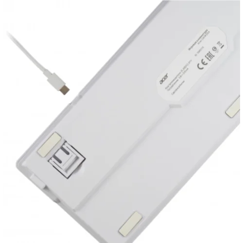 Клавиатура Acer OKW304 механическая белый USB Multimedia for gamer LED (ZL.KBDCC.01V) Клавиатура Acer OKW304 механическая белый USB Multimedia for gamer LED (ZL.KBDCC.01V)