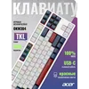 Клавиатура Acer OKW305 механическая белый USB Multimedia for gamer LED (ZL.KBDCC.01W) Клавиатура Acer OKW305 механическая белый USB Multimedia for gamer LED (ZL.KBDCC.01W)
