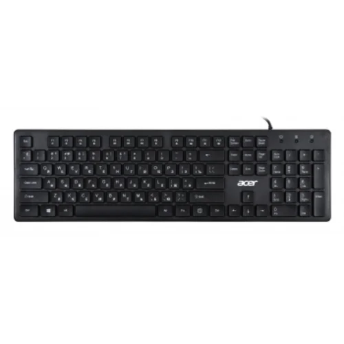 Клавиатура Acer OKW020 черный USB slim
