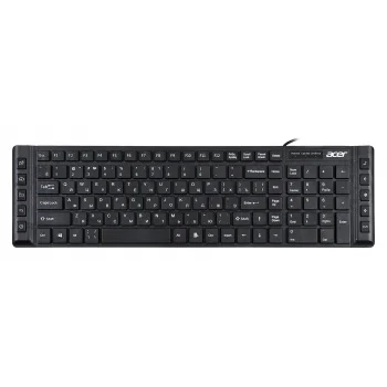 Клавиатура Acer OKW010 черный USB slim Multimedia Клавиатура Acer OKW010 черный USB slim Multimedia