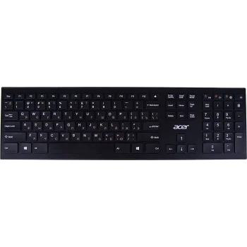 Клавиатура Acer OKR010 черный USB беспроводная slim Multimedia (ZL.KBDEE.003) Клавиатура Acer OKR010 черный USB беспроводная slim Multimedia (ZL.KBDEE.003)