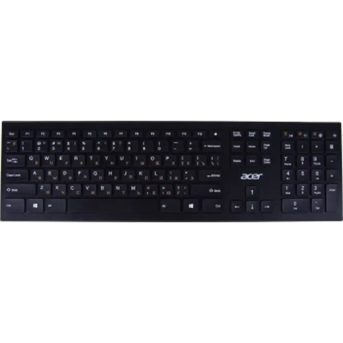 Клавиатура Acer OKR010 черный USB беспроводная slim Multimedia (ZL.KBDEE.003) Клавиатура Acer OKR010 черный USB беспроводная slim Multimedia (ZL.KBDEE.003)