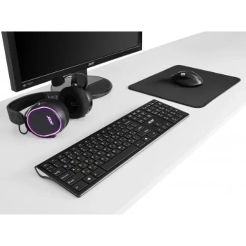 Клавиатура Acer OKR020 черный USB беспроводная slim Multimedia (ZL.KBDEE.004) Клавиатура Acer OKR020 черный USB беспроводная slim Multimedia (ZL.KBDEE.004)