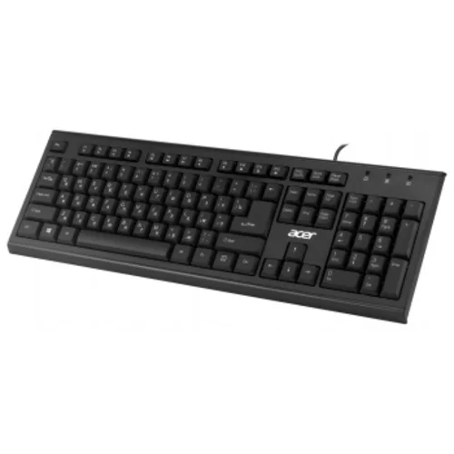 Клавиатура Acer OKW120 черный USB (ZL.KBDEE.006)