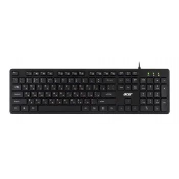 Клавиатура Acer OKW122 черный USB Multimedia (ZL.KBDEE.00C) Клавиатура Acer OKW122 черный USB Multimedia (ZL.KBDEE.00C)